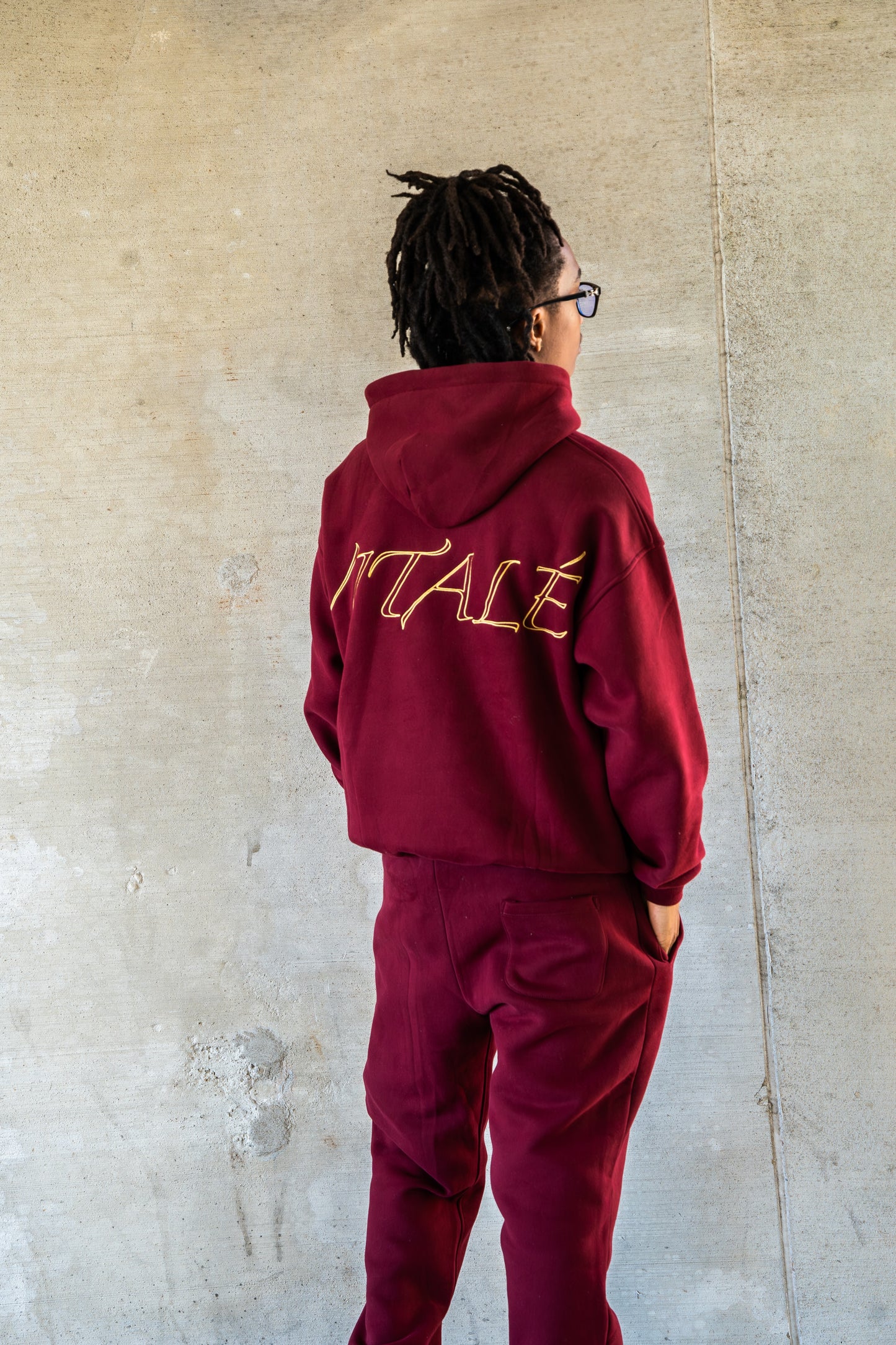 VITALÉ “KEY OF LIFE” Hoodie Red