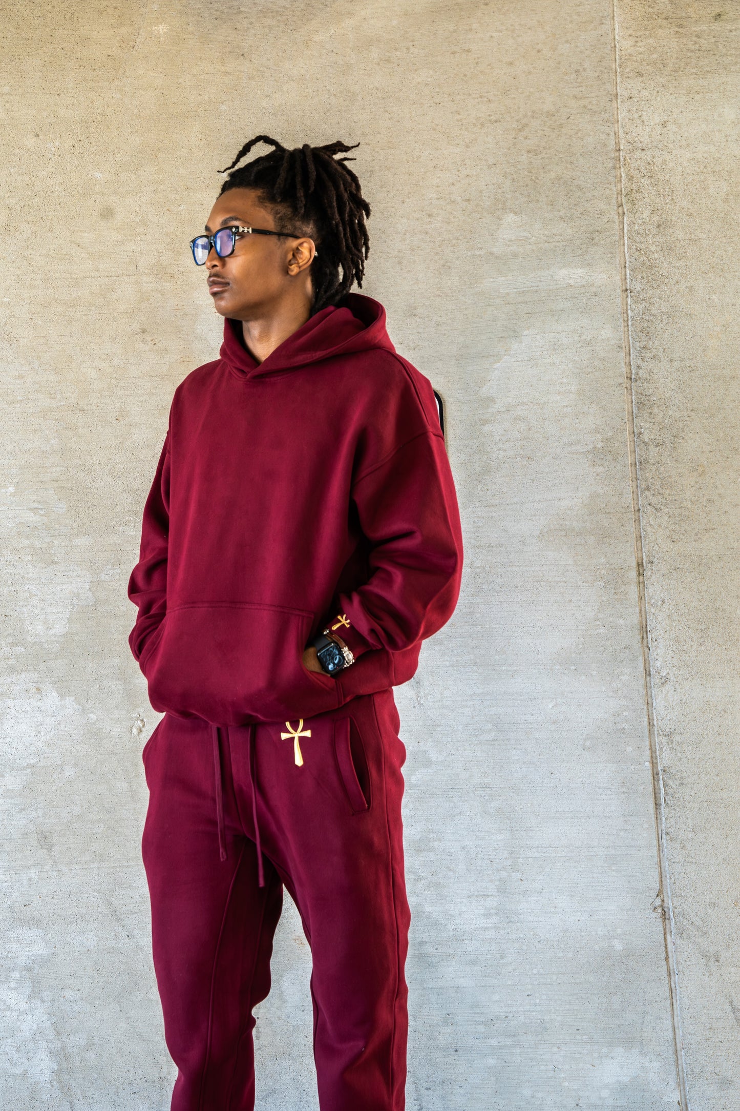 VITALÉ “KEY OF LIFE” Hoodie Red
