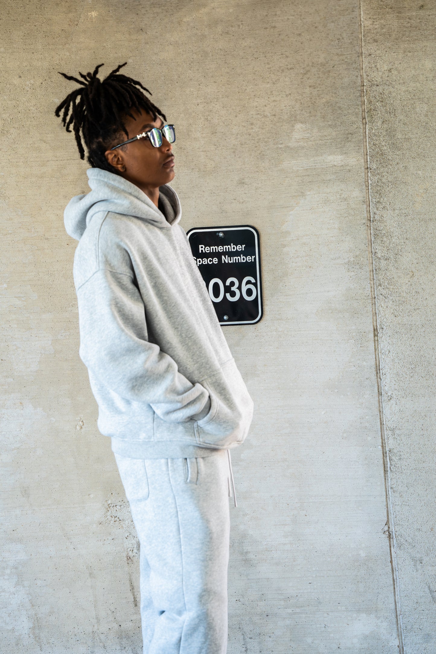 VITALÉ “KEY OF LIFE” Sweatpants Gray