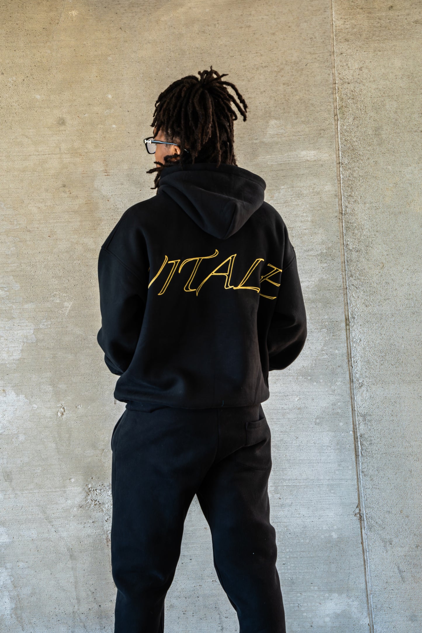 VITALÉ “KEY OF LIFE” Hoodie Black