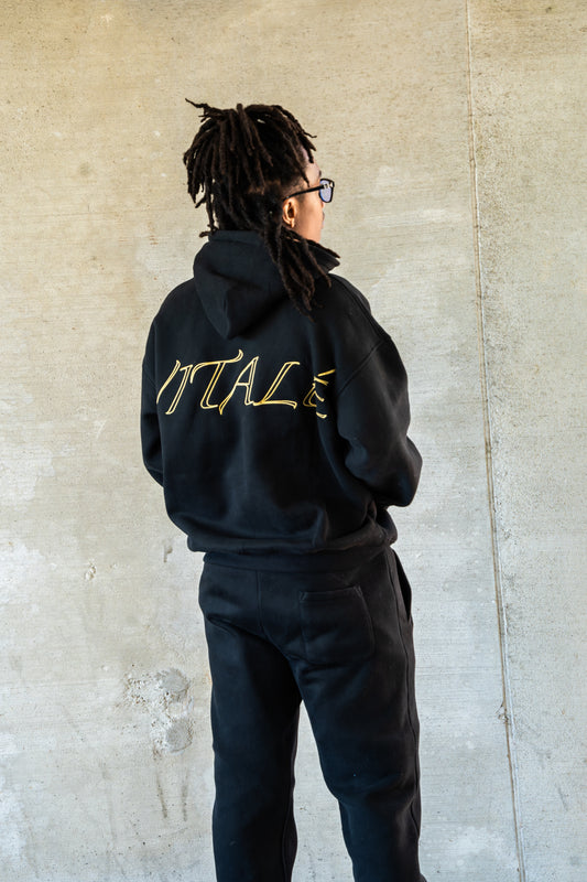 VITALÉ “KEY OF LIFE” Sweatpants Black